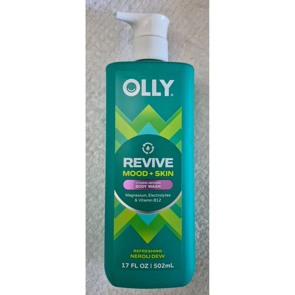 Olly REVIVE Body Wash Mood + Skin Refresh Revitalize Vitamin Infused l7 Fl Oz
